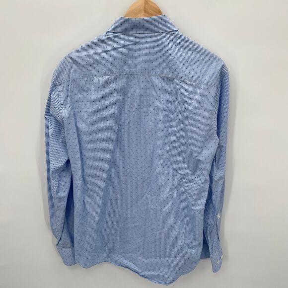 Bugatchi Uomo Men's Cotton Button Down // M 15.5, 34/35 - Picture 10 of 11